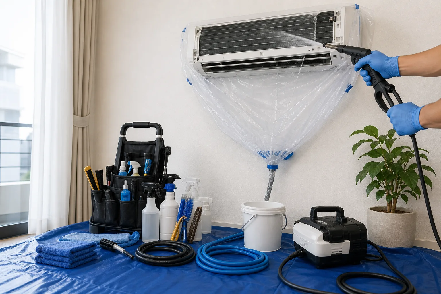 防水罩與清洗工具